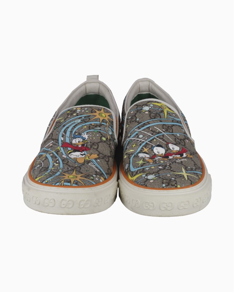 Tênis Gucci Original x Disney Donald Duck Colorido Masculino